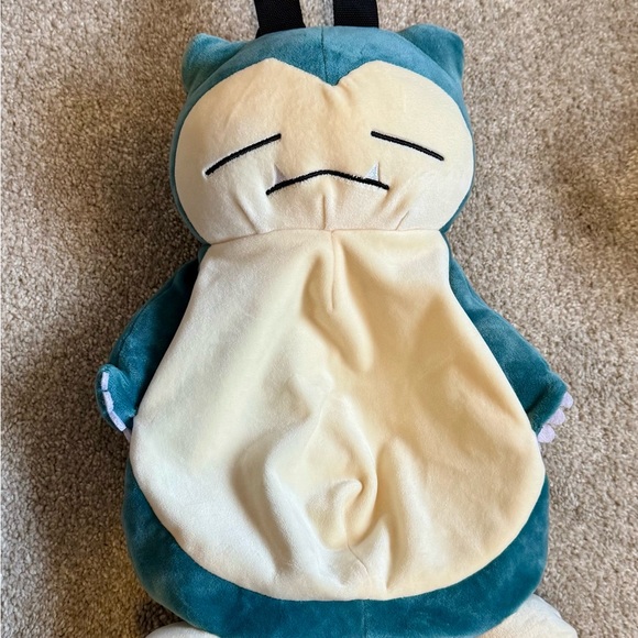 NWOT Snorlax Plush Backpack - Picture 7 of 7